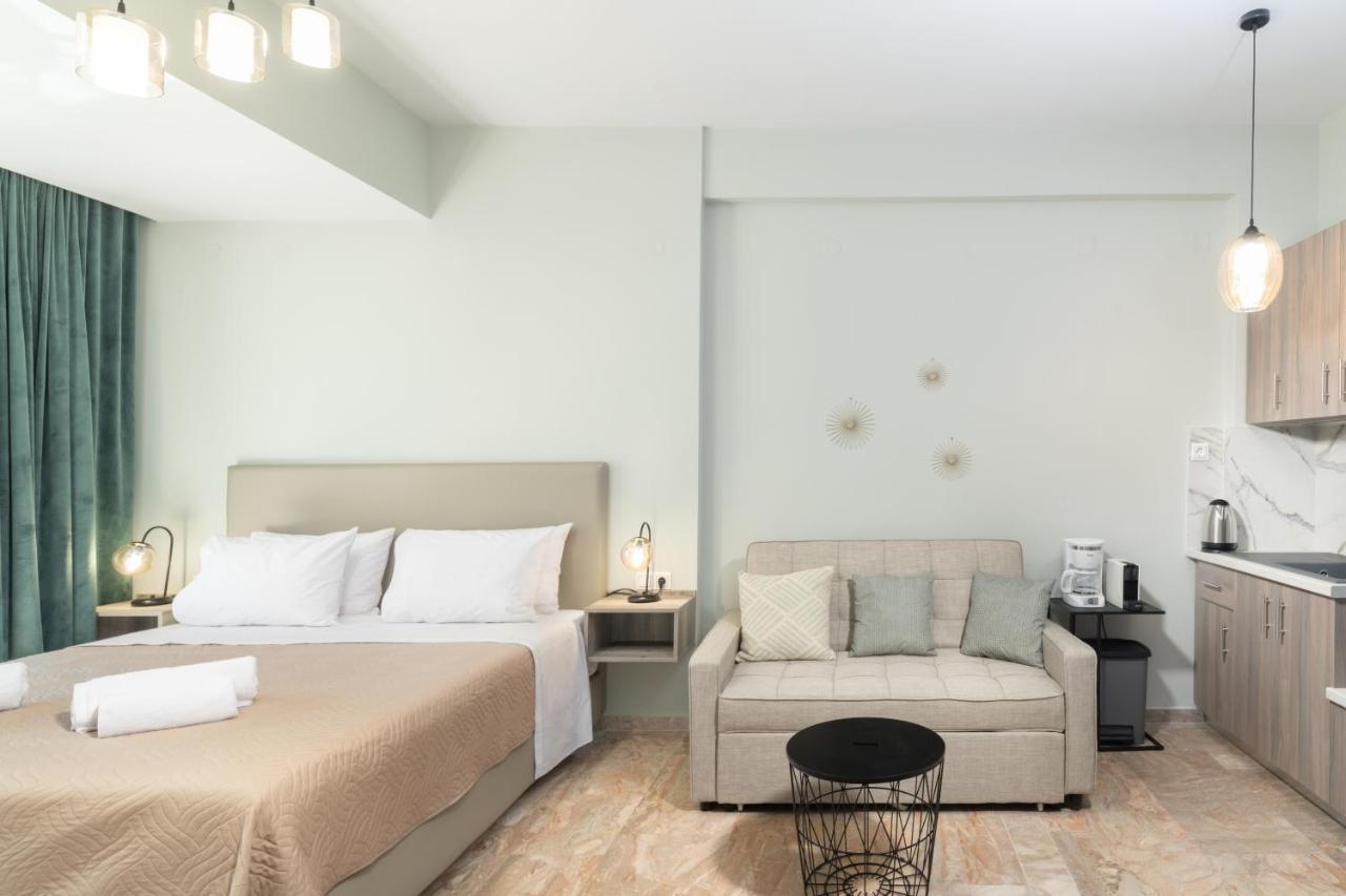 Mk Summer Breeze Luxury Apartments Agia Pelagia Екстериор снимка