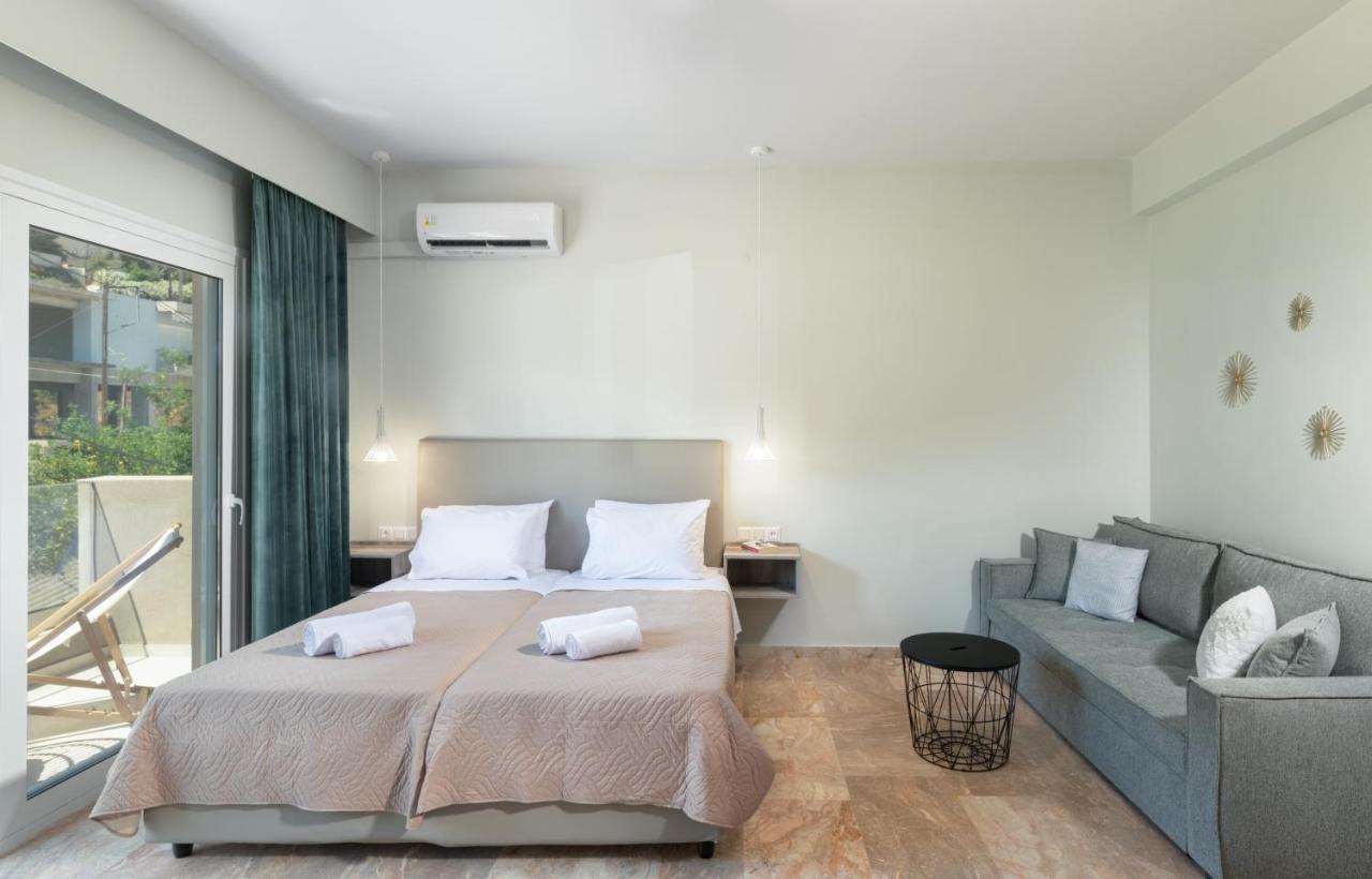 Mk Summer Breeze Luxury Apartments Agia Pelagia Екстериор снимка