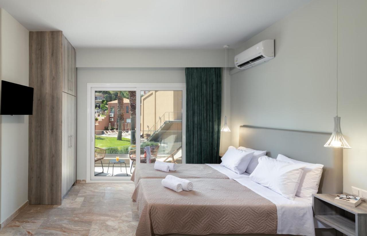 Mk Summer Breeze Luxury Apartments Agia Pelagia Екстериор снимка