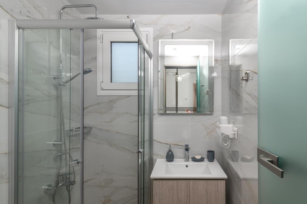 Mk Summer Breeze Luxury Apartments Agia Pelagia Екстериор снимка