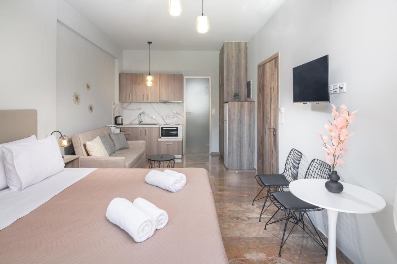 Mk Summer Breeze Luxury Apartments Agia Pelagia Екстериор снимка